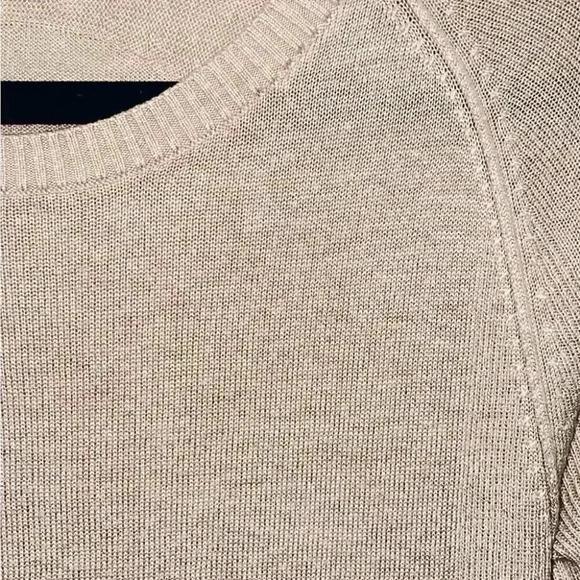 Lululemon Sunshine Coast Knit Pullover heathered mink berry sweater 4 - Picture 4 of 4